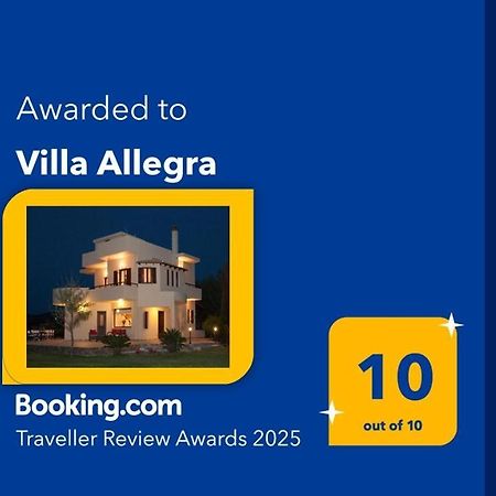 Villa Allegra Korfalonas Экстерьер фото