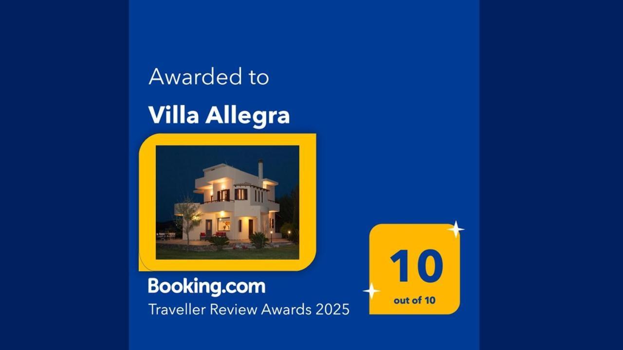 Villa Allegra Korfalonas Экстерьер фото